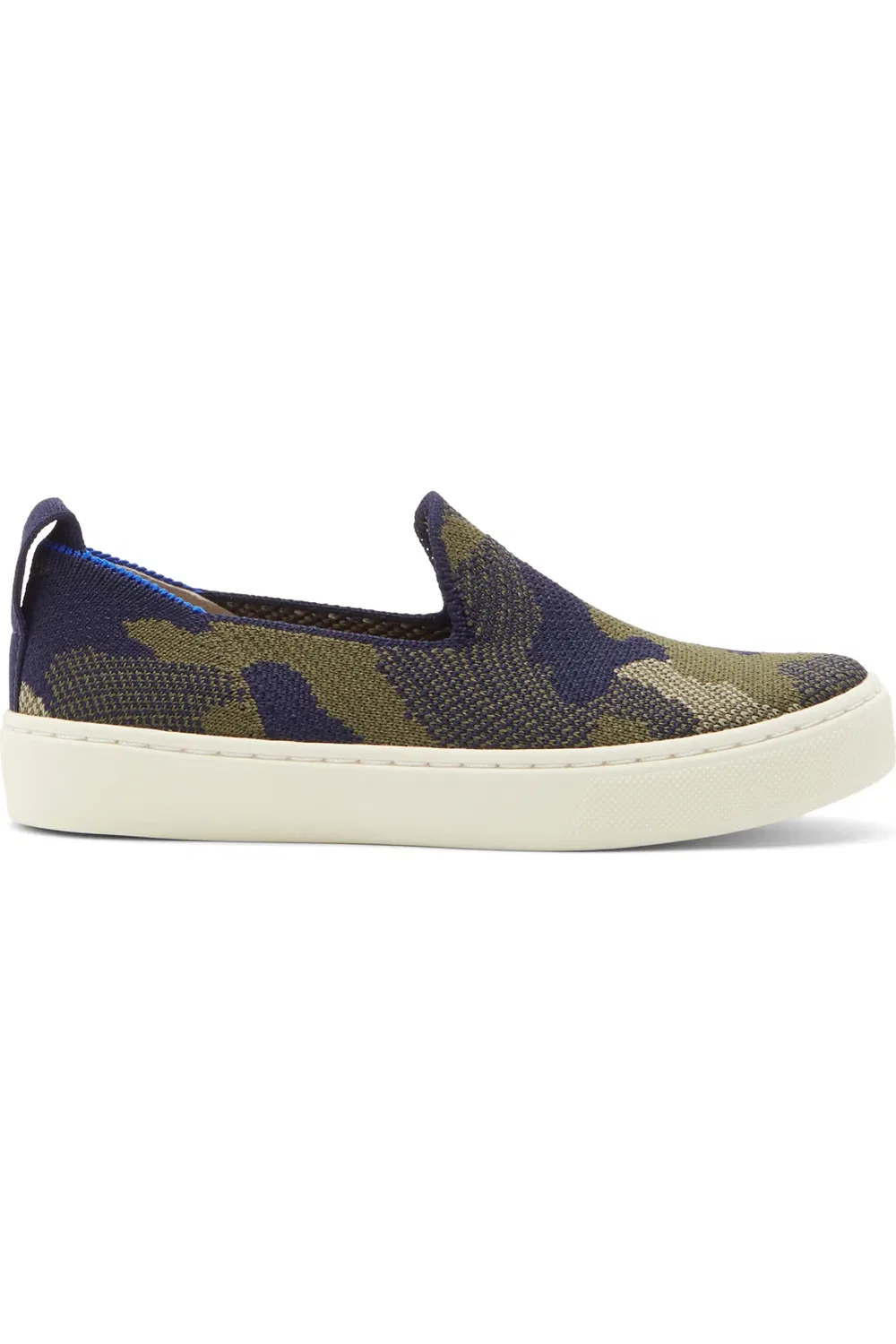 Кроссовки детские slip-on на амортизирующей стельке Rothy's, Spruce Camo — фото 3
