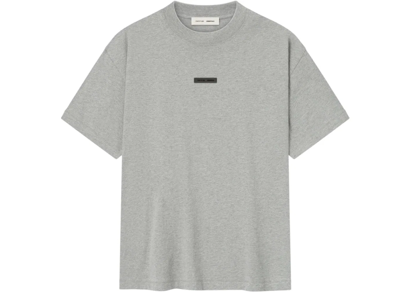 Мужская футболка с длинным рукавом Fear of God Essentials Essential Tee, Concrete Heather