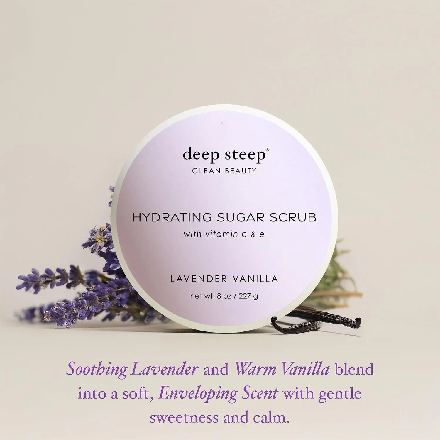 Скраб для тела, Lavender Vanilla, Deep Steep, 226 г — фото 3