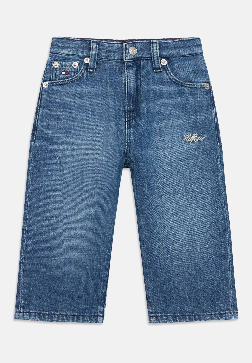 Шорты Varsity из денима Tommy Hilfiger, Dark-Blue Denim — фото 3