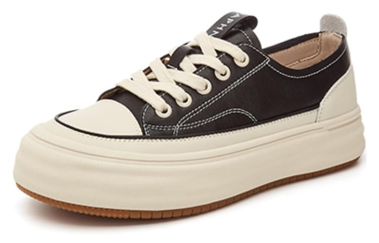 

Кеды DAPHNE Skateboard Shoes Women's Low-Top, черный
