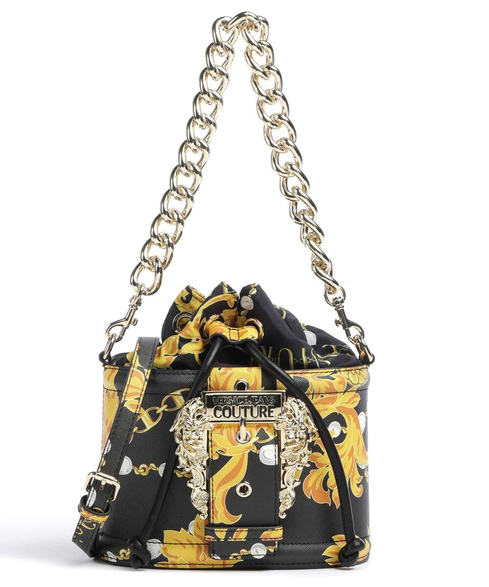 

Сумка-ведро Couture 01 из искусственной кожи Versace Jeans Couture, черный