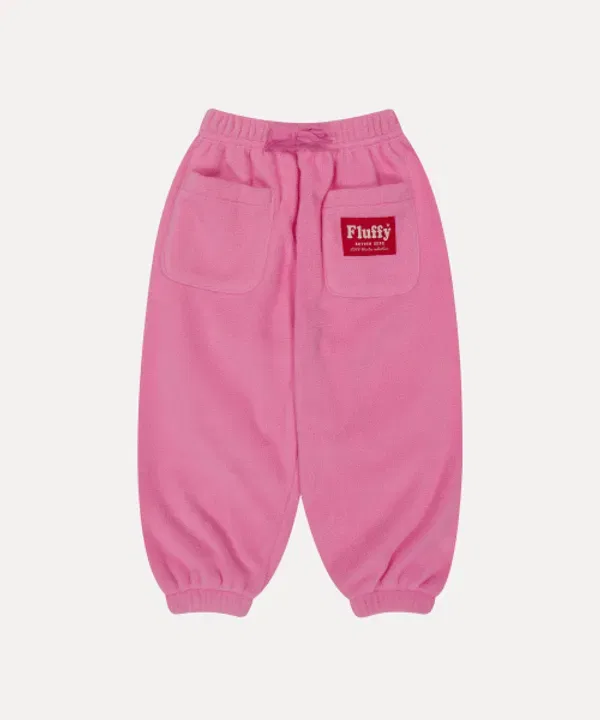 Джоггеры из флиса, Salt Fleece Rototobebe, розовый — фото 3