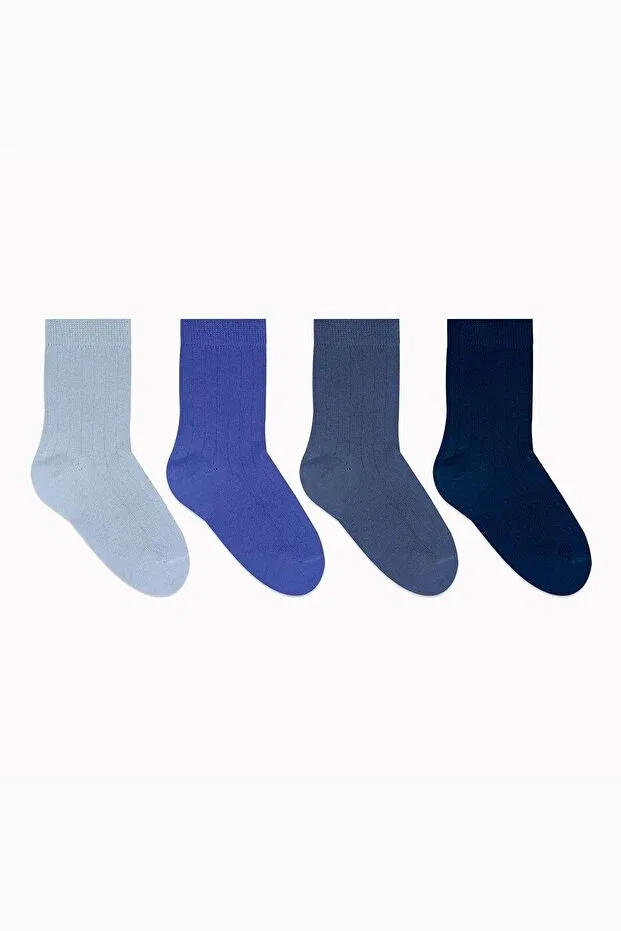 Детские носки для девочек и мальчиков хлопковые Bistyle, Blue