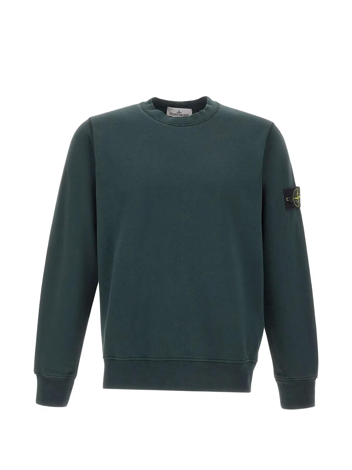 Толстовка 610060 с рукавами реглан Stone Island, зеленый