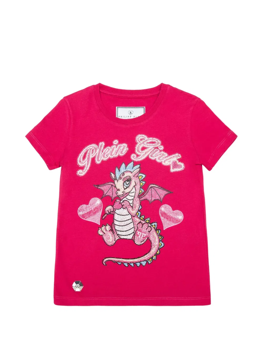 Футболка Philipp Plein Junior, розовый