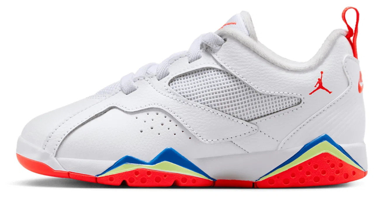 Детские баскетбольные кроссовки AJ 7 RM Jordan, красный/серый/белый — фото 2