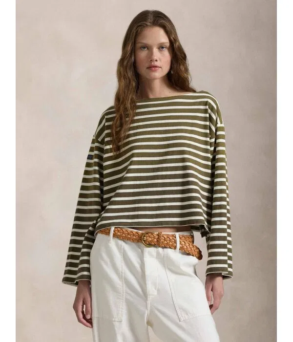 Женская рубашка-поло хлопковая Polo Ralph Lauren, Cachi