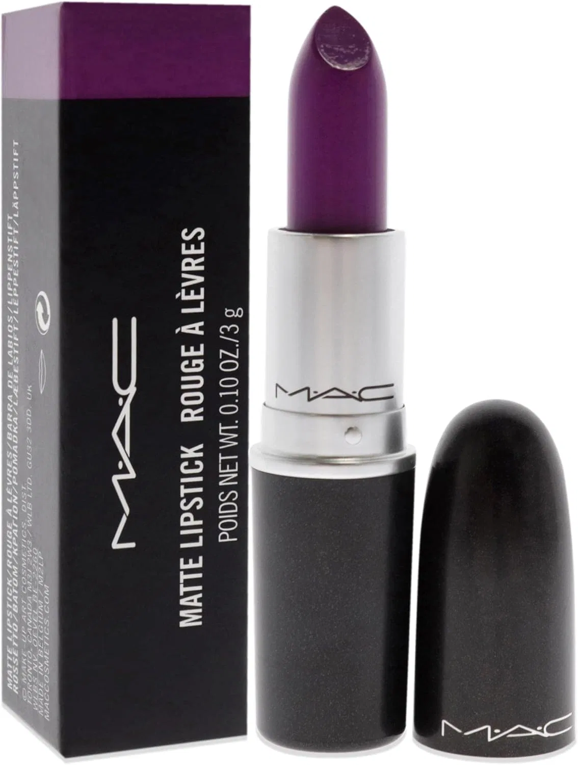 Помада матовая MAC Heroine 3 г — фото 3