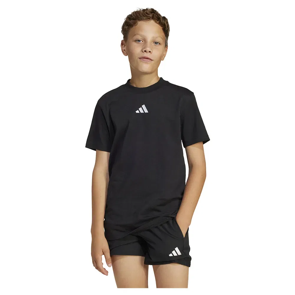 Футболка с коротким рукавом Essentials Adidas, черный