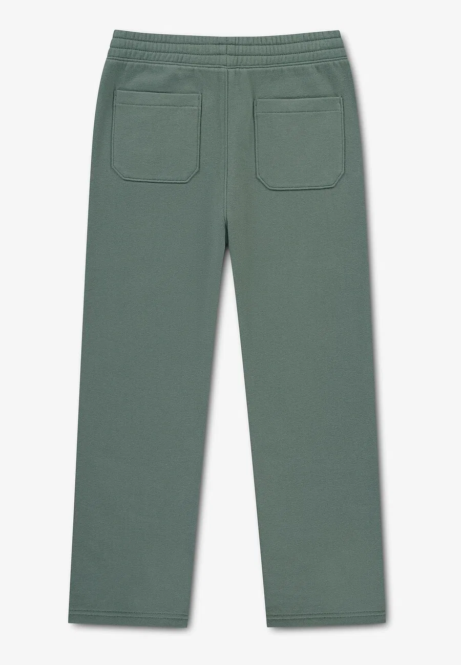 Брюки Abercrombie & Fitch Regular зеленого цвета — фото 2