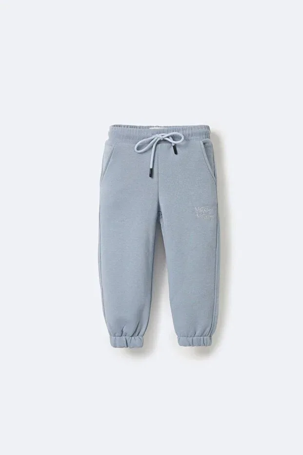 Детские спортивные штаны для девочек с принтом Matchy Matchy, Blue