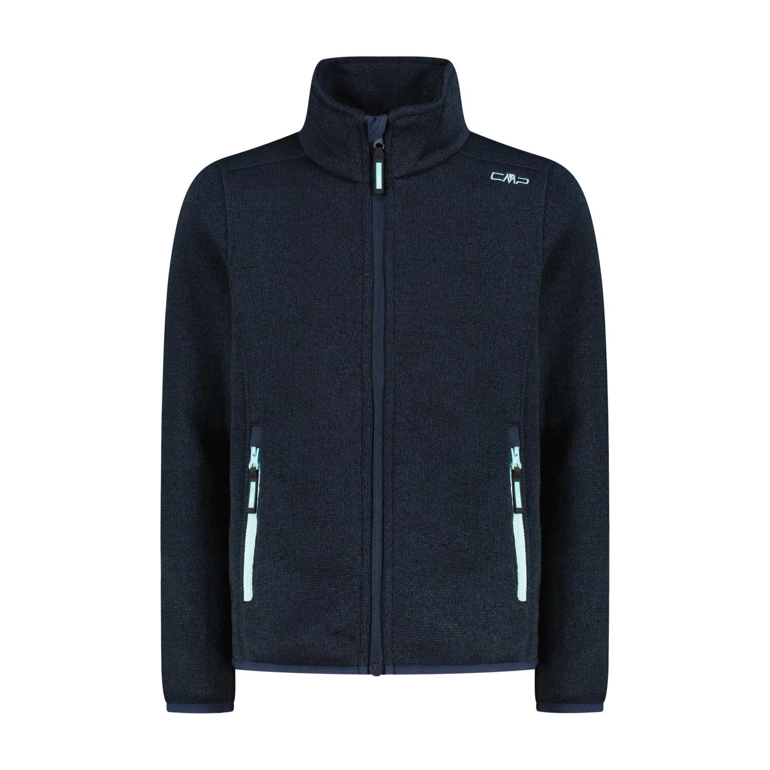 Детская флисовая куртка Knit-Tech Cmp, цвета Navy Blue Pastel Blue