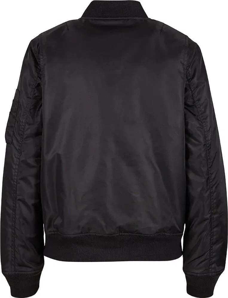 Женская куртка Sherpa Bomberjacket Brandit, Black — фото 2