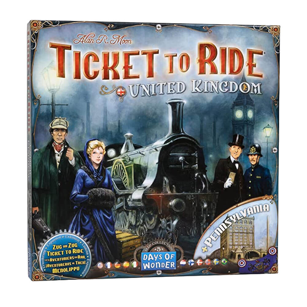 

Настольная игра Days of Wonder: Ticket to Ride United Kingdom