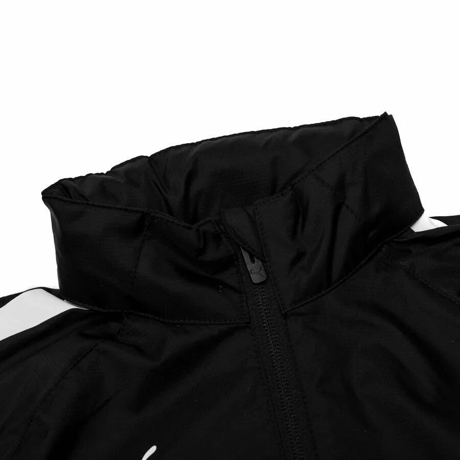 Детская всепогодная куртка teamLIGA All Weather Jkt Jr Puma, Schwarz — фото 4