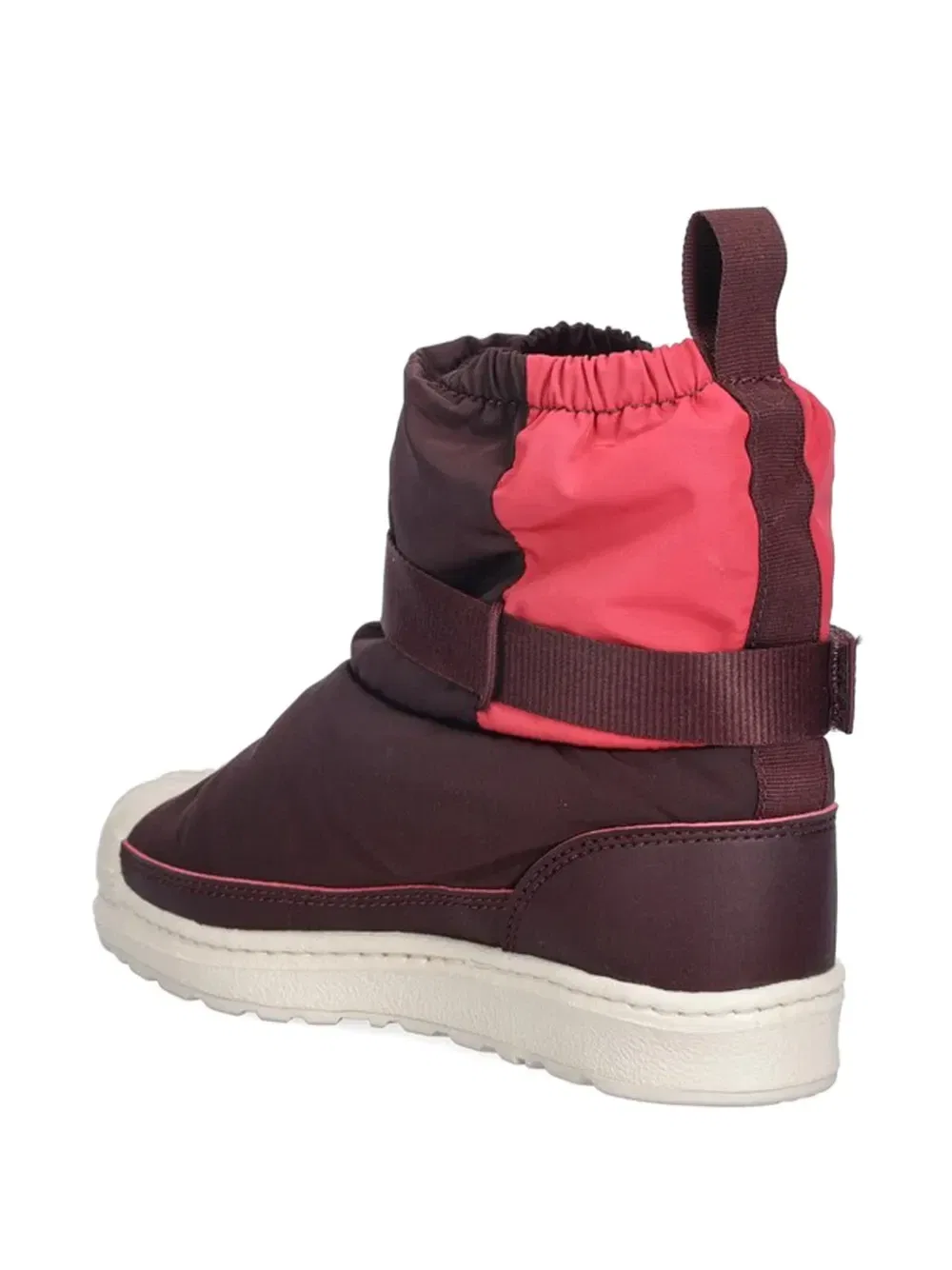 Полусапоги Superstar 360 со вставкой с ремешком Adidas Kids, коричневый — фото 3