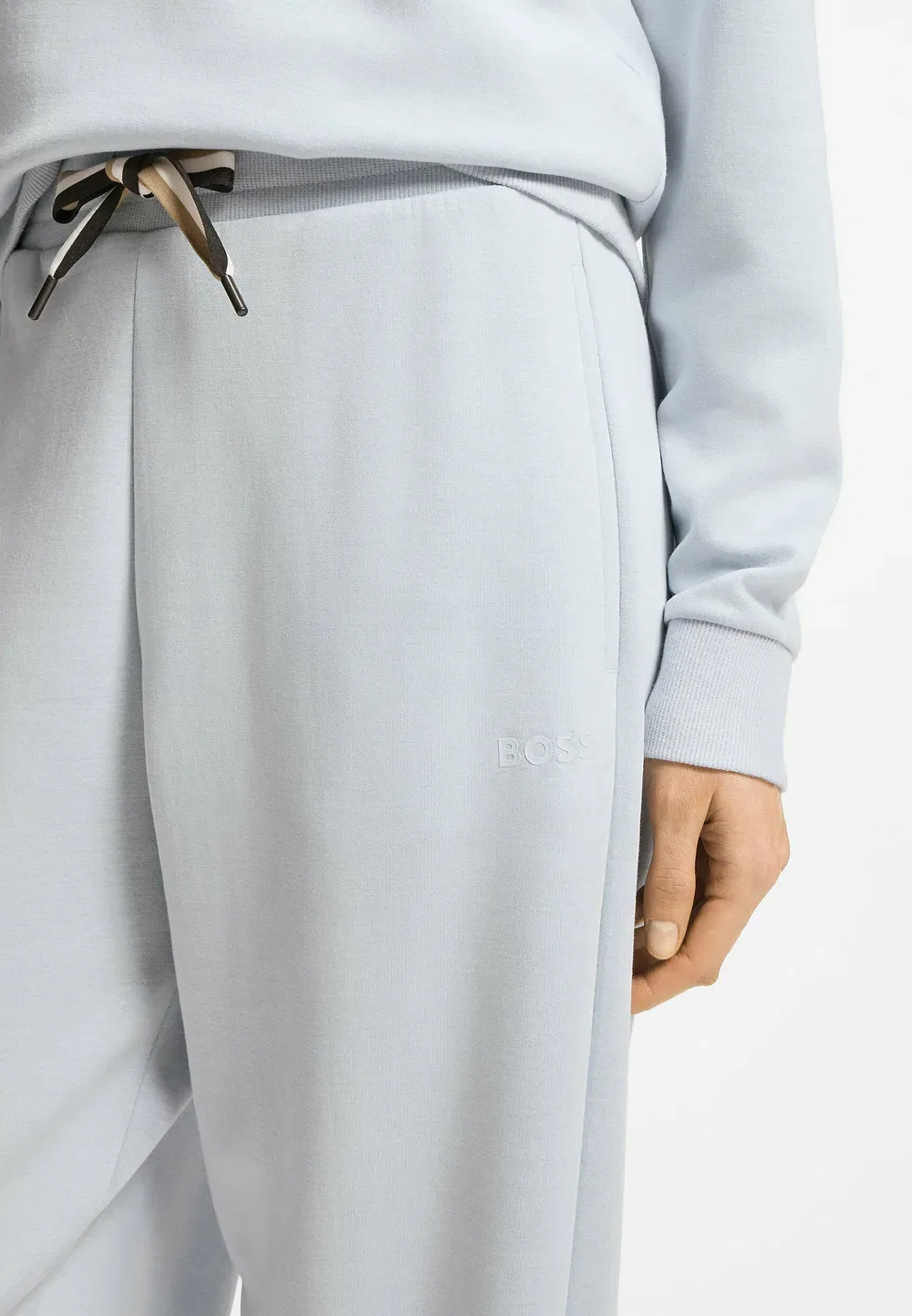 Cp stripe_pants cuff - pyjama bottoms Boss, Light Purple — фото 4