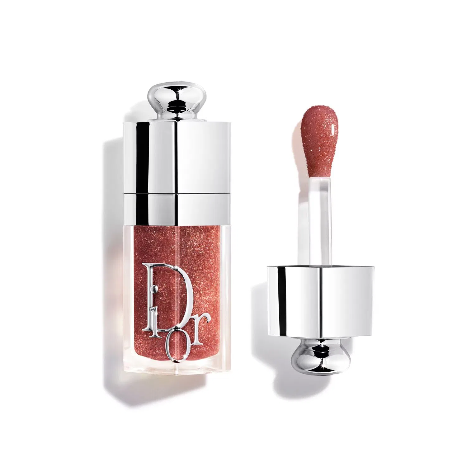 Масло для губ DIOR Addict Lip Glow Oil, 6 мл, с эффектом индивидуального цвета, 088 Mocha