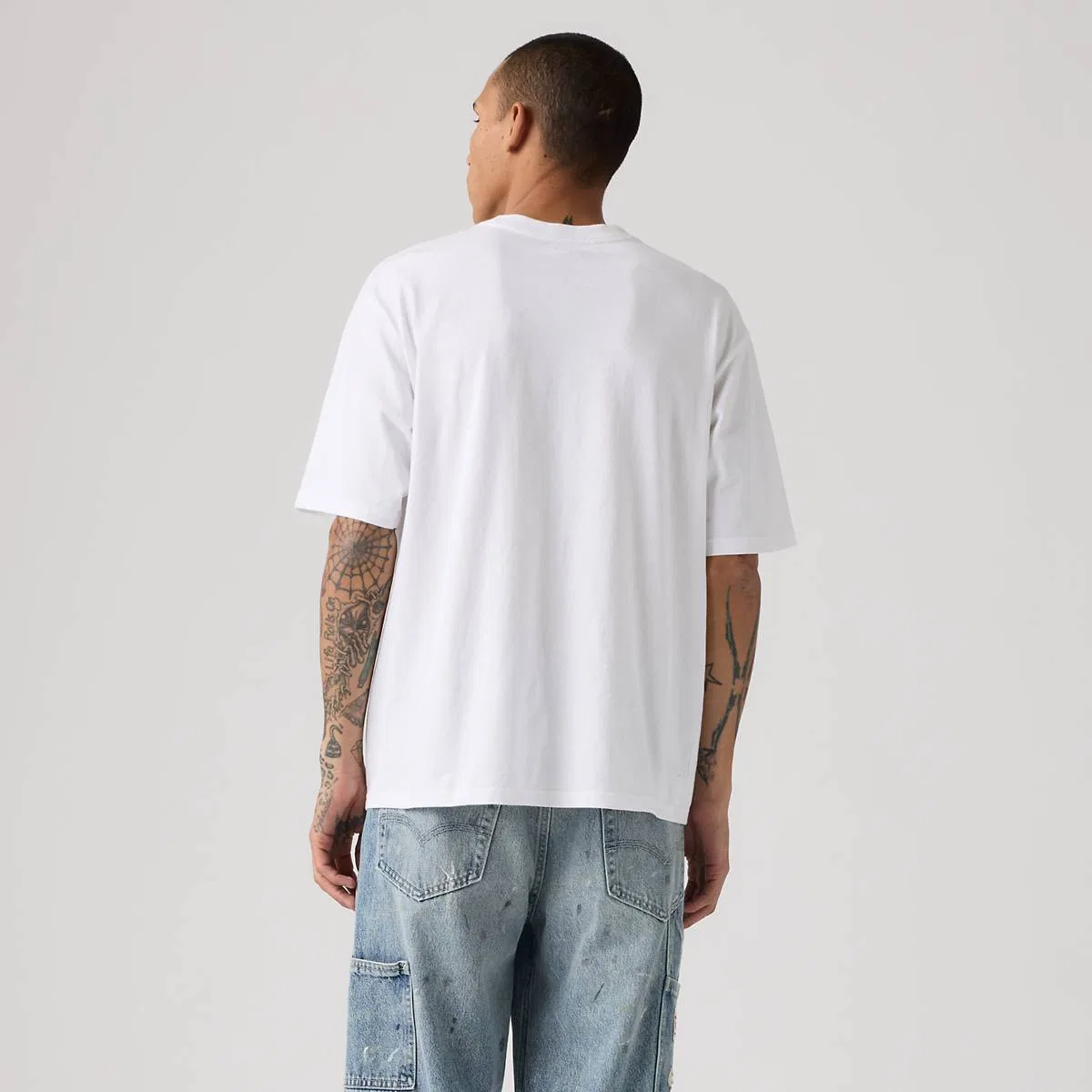 Футболка с графическим принтом для рабочей одежды Levi's, Made For Workin Bright White - White — фото 4