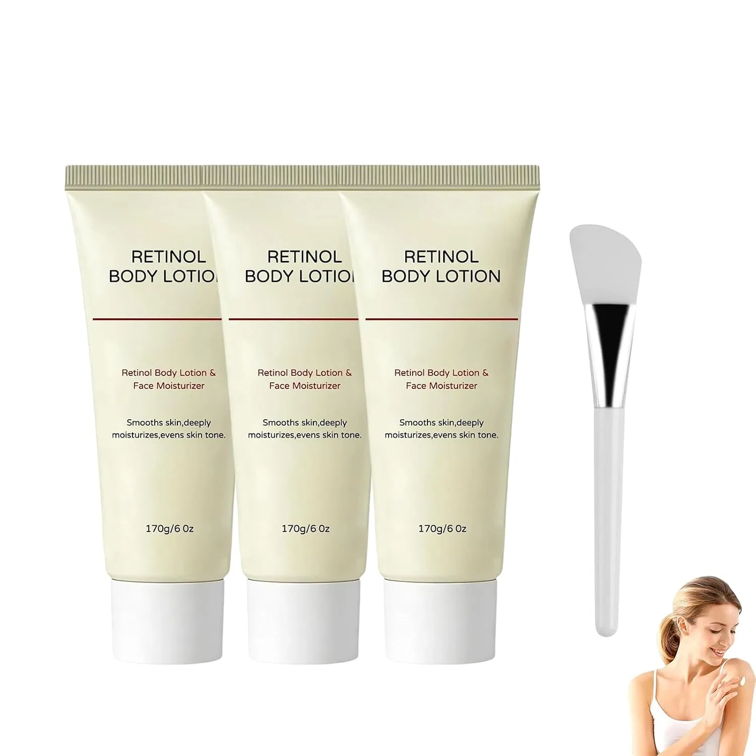 Лосьон для тела Retinol Anti-Ageing, 3 шт, 170 г Generic