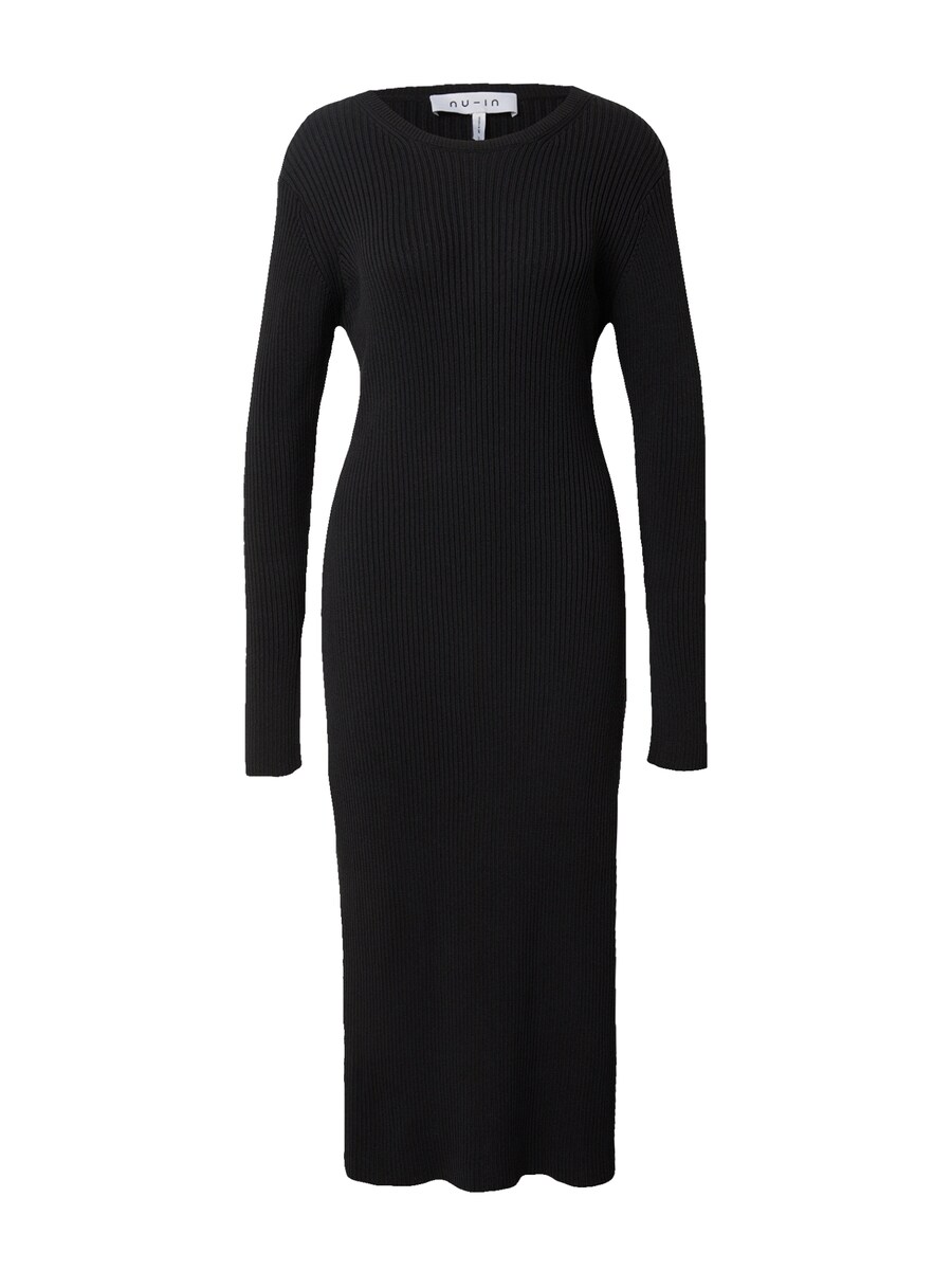 

Вязаное платье NU-IN Knitted dress, черный