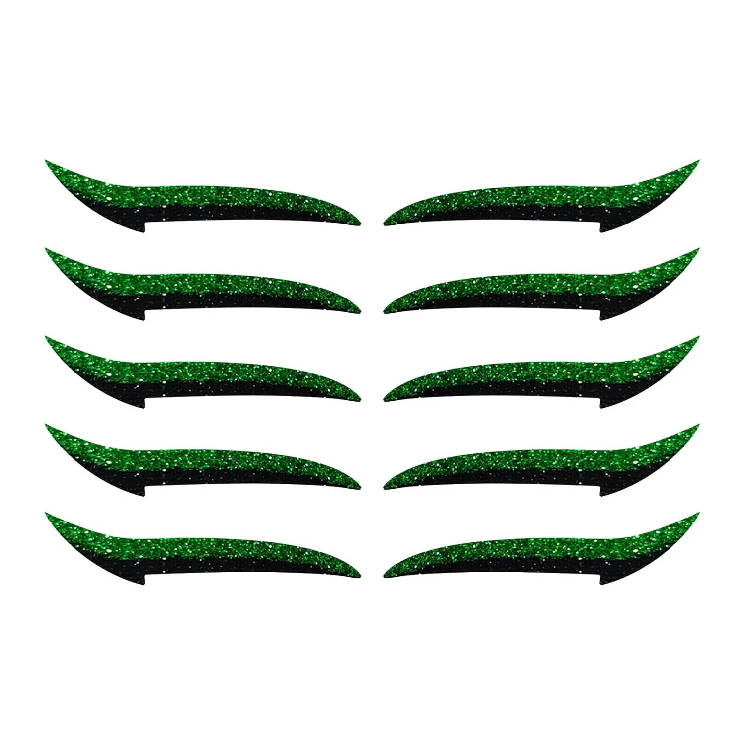 Наклейки для подводки глаз, 10 шт, Green Generisch
