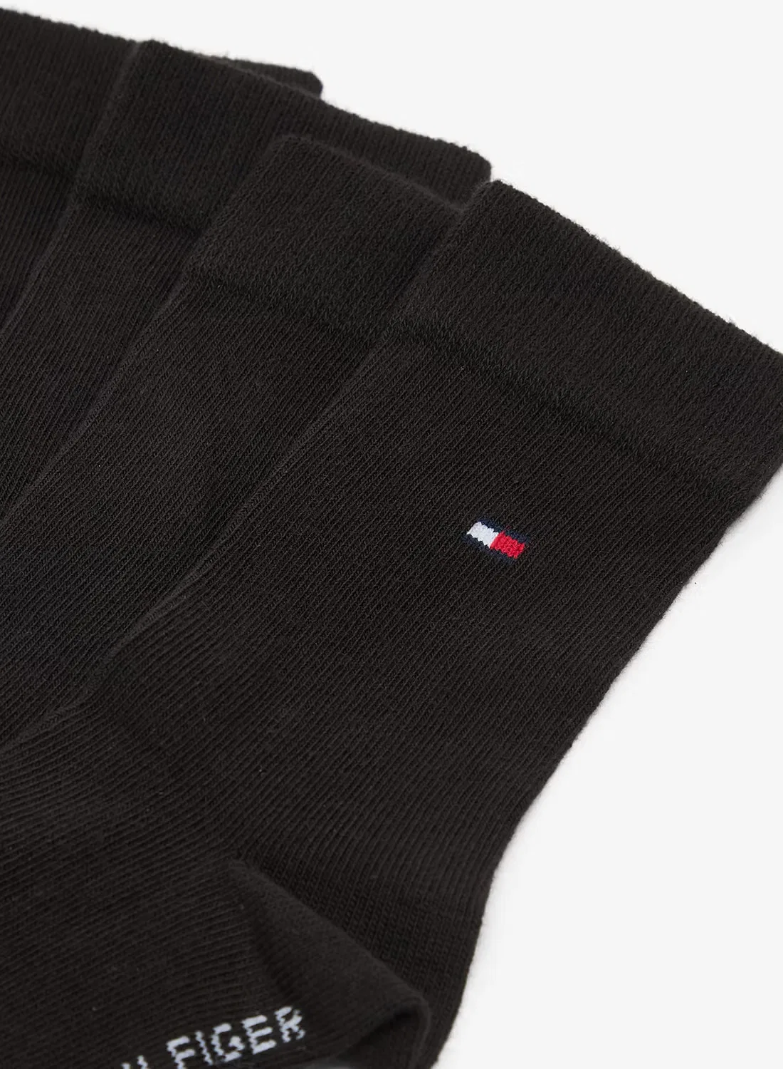 Носки детские набор из 2 пар Tommy Hilfiger, черный — фото 4