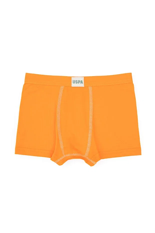 Детский комплект боксеров для мальчиков U.S. Polo Assn., Orange — фото 2