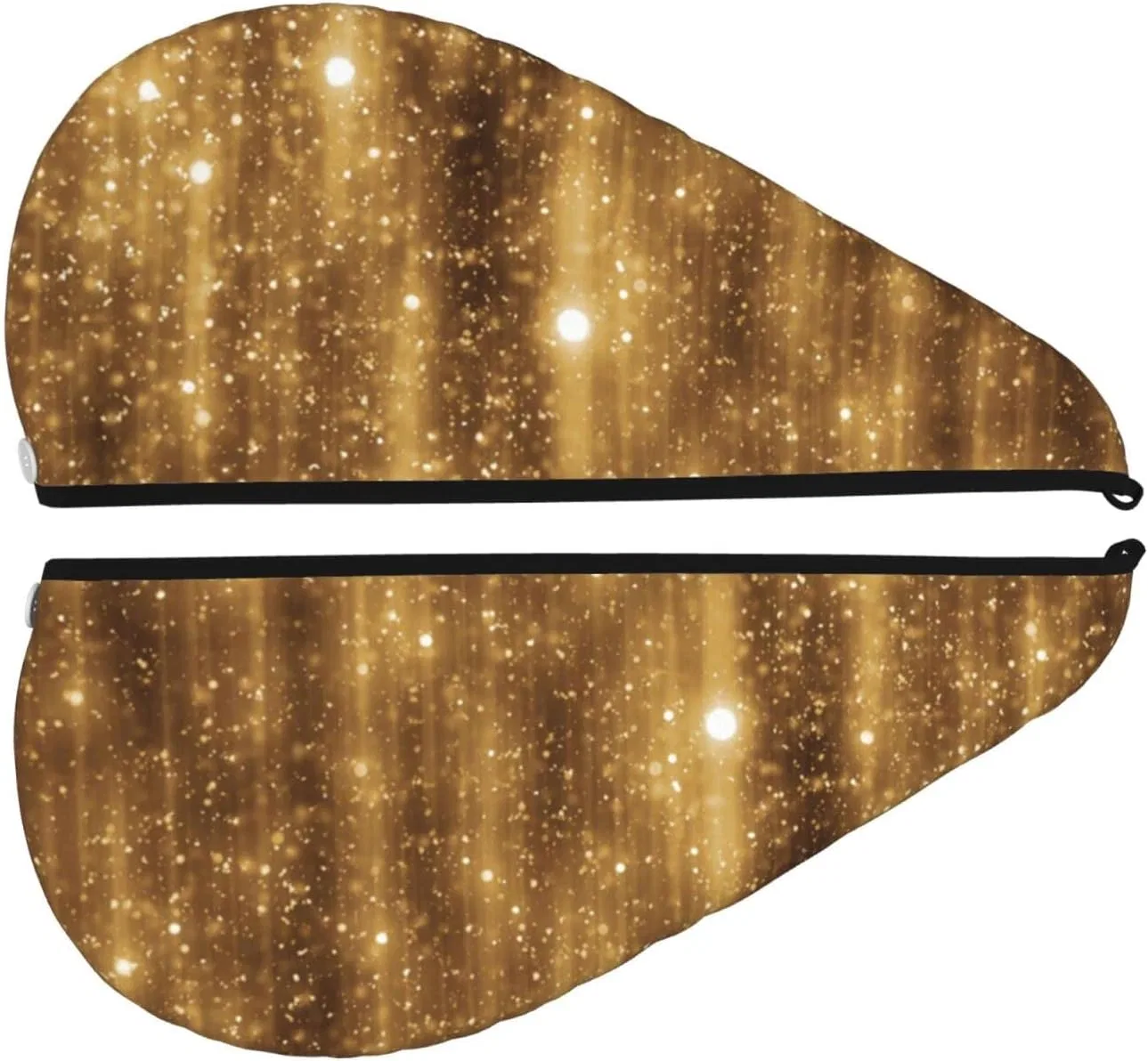 Шапочка для душа Gold Bling Ankepwj, 25.2x10.2 дюйма, Coral Velvet — фото 2