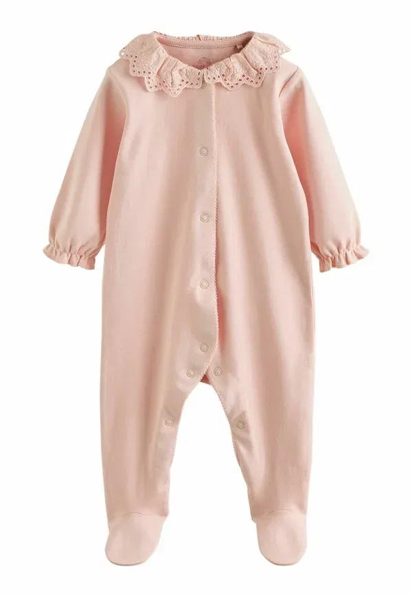 Комплект боди для сна 3 шт хлопок Regular fit Next Pink, розовый — фото 4