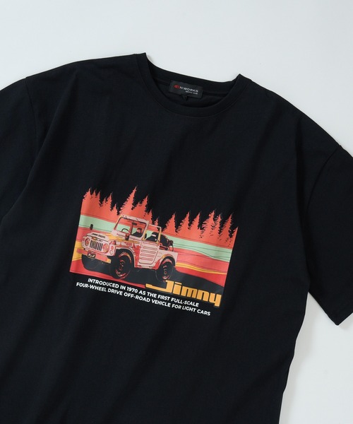 

CONTACT Футболка с принтом, Jimny, черный