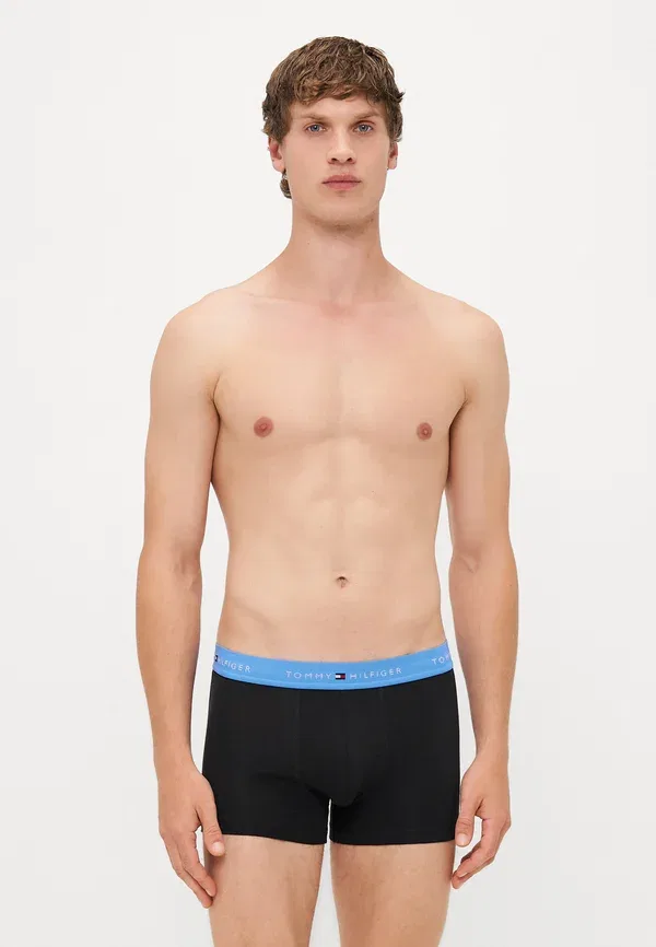 Комплект из 3 трусов хлопок Tommy Hilfiger Orange/Blue Spell/Green, синий/зеленый/оранжевый — фото 4