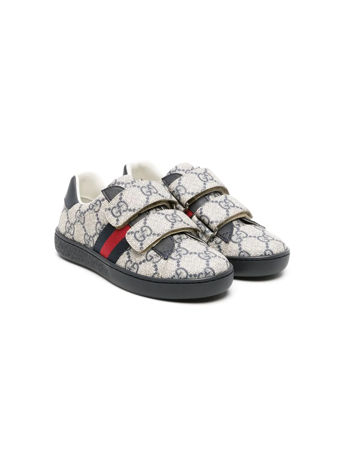 Кроссовки GG Supreme из канвы Gucci, нейтральные