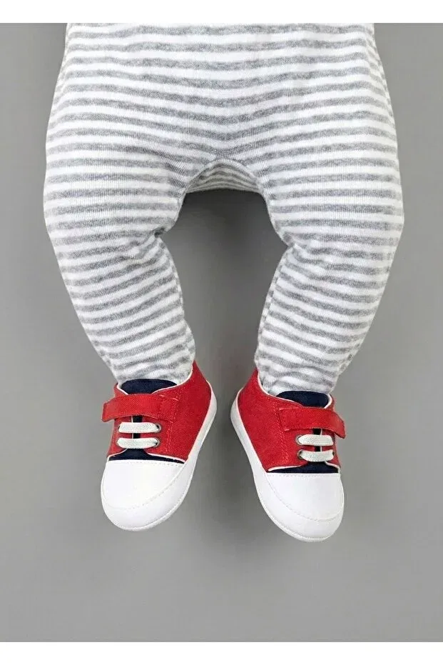 Детские туфли для девочек с гибкой подошвой Numix Baby Kids, Red