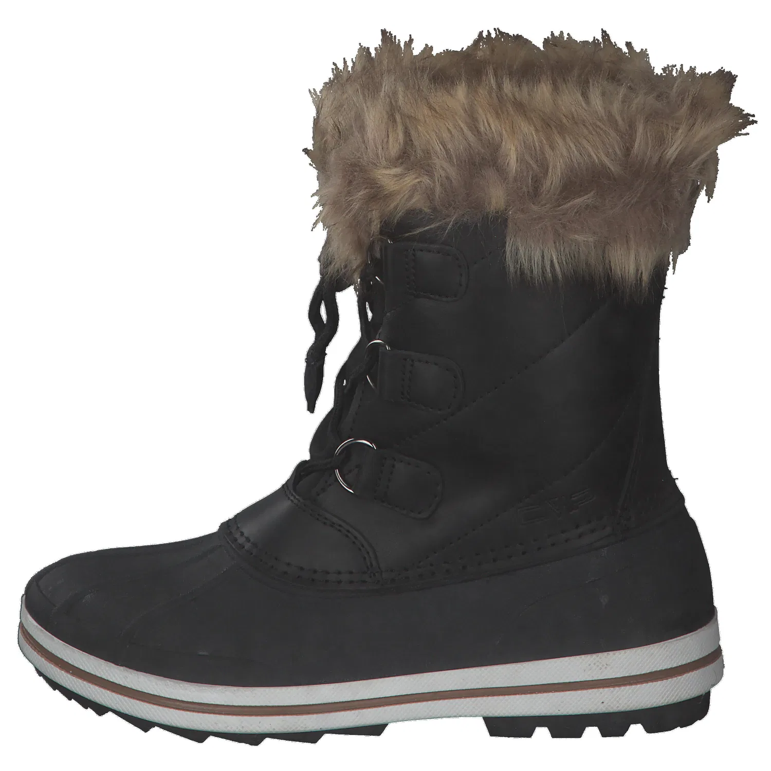 Детские зимние ботинки с мембраной Anthilian Snow Boot Waterproof Cmp, Schwarz — фото 2