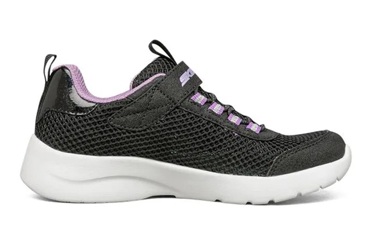 Детские повседневные кроссовки с EVA подошвой Dynamight Skechers, Black — фото 4