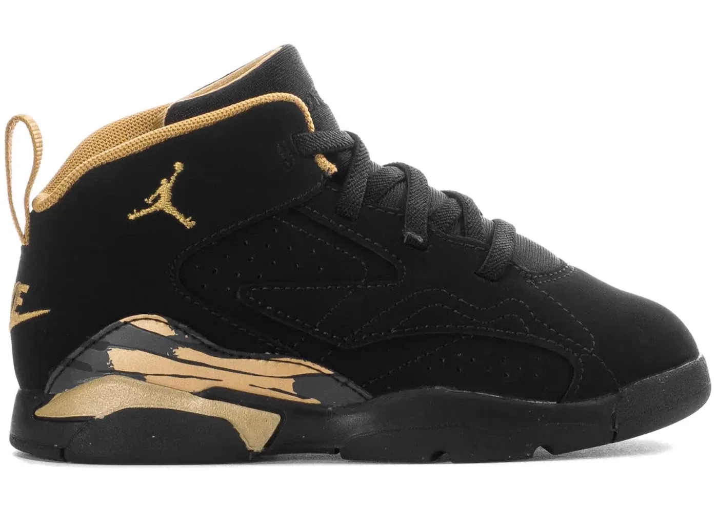 Детские кроссовки Lifestyle Jordan MVP Jordan, Black/Metallic Gold
