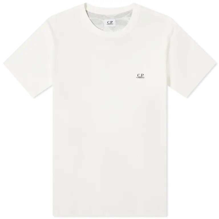 

Футболка C.p. Company 30/1 Jersey Logo, белый