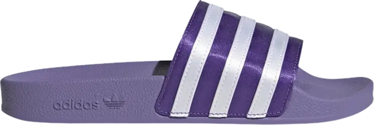 Сандалии Adidas Wmns Adilette Slides 'Magic Lilac', фиолетовый — фото 2