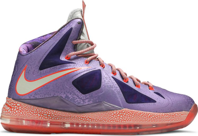 Кроссовки Nike LeBron 10 'All Star - Extraterrestrial', фиолетовый - фото