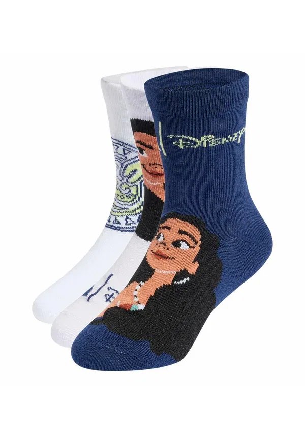 Набор из 3 пар носков Adidas Disney - носки Adidas Sportswear, белый/темно-синий/фиолетовый