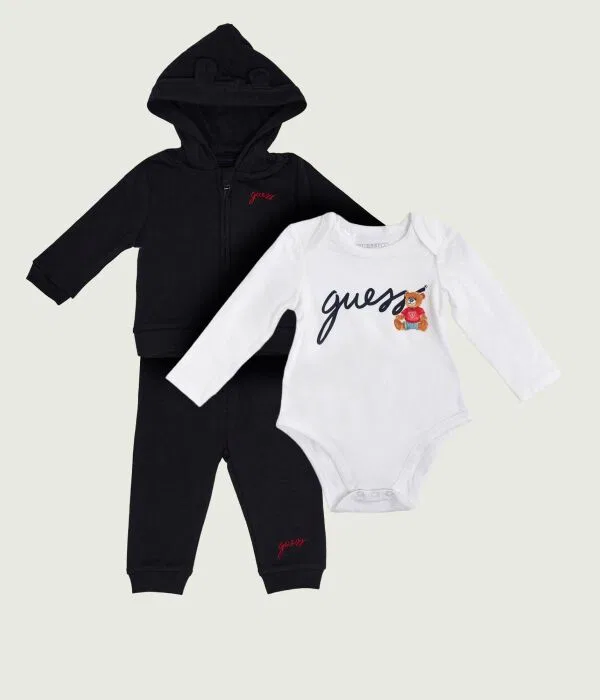 Детский комплект для мальчиков Classic Fit Guess, черный