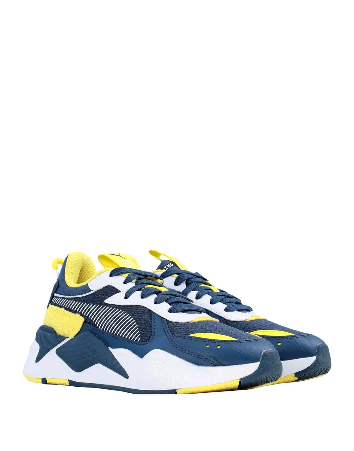 Детские кроссовки для девочек с принтом Rs-X Collegiate Jr Puma, синий — фото 2