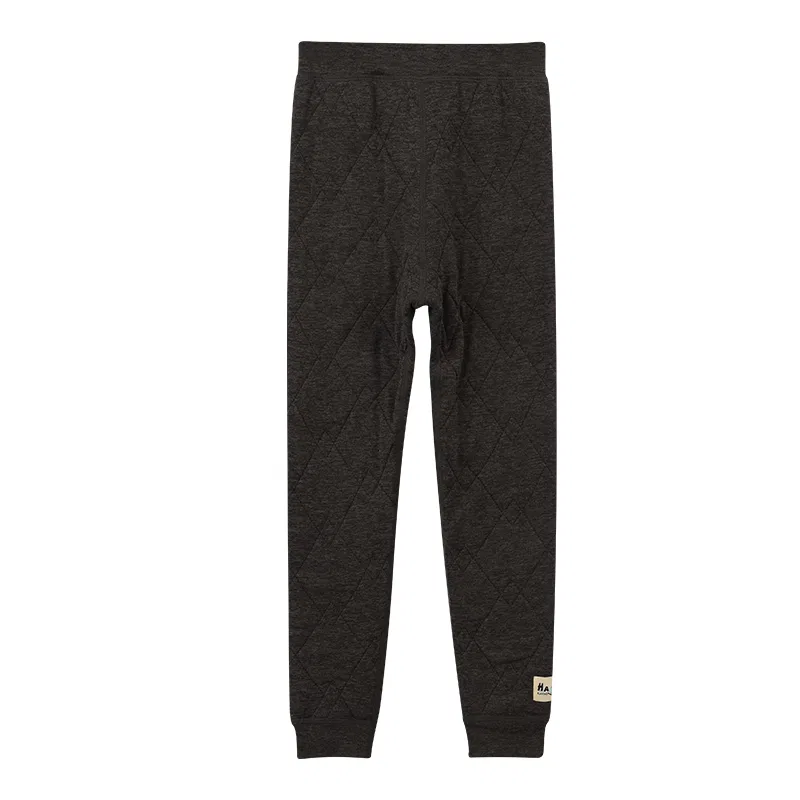 Детские пижамные штаны хлопковые Модель Red bean, Цвет Dark Gray