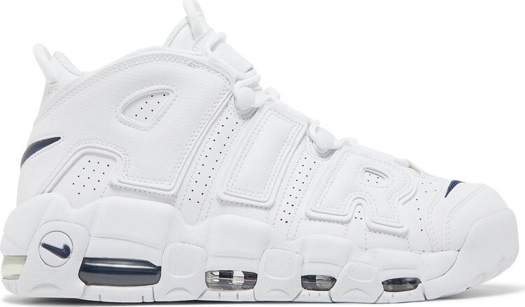 

Кроссовки Nike Air More Uptempo 'White Midnight Navy', белый