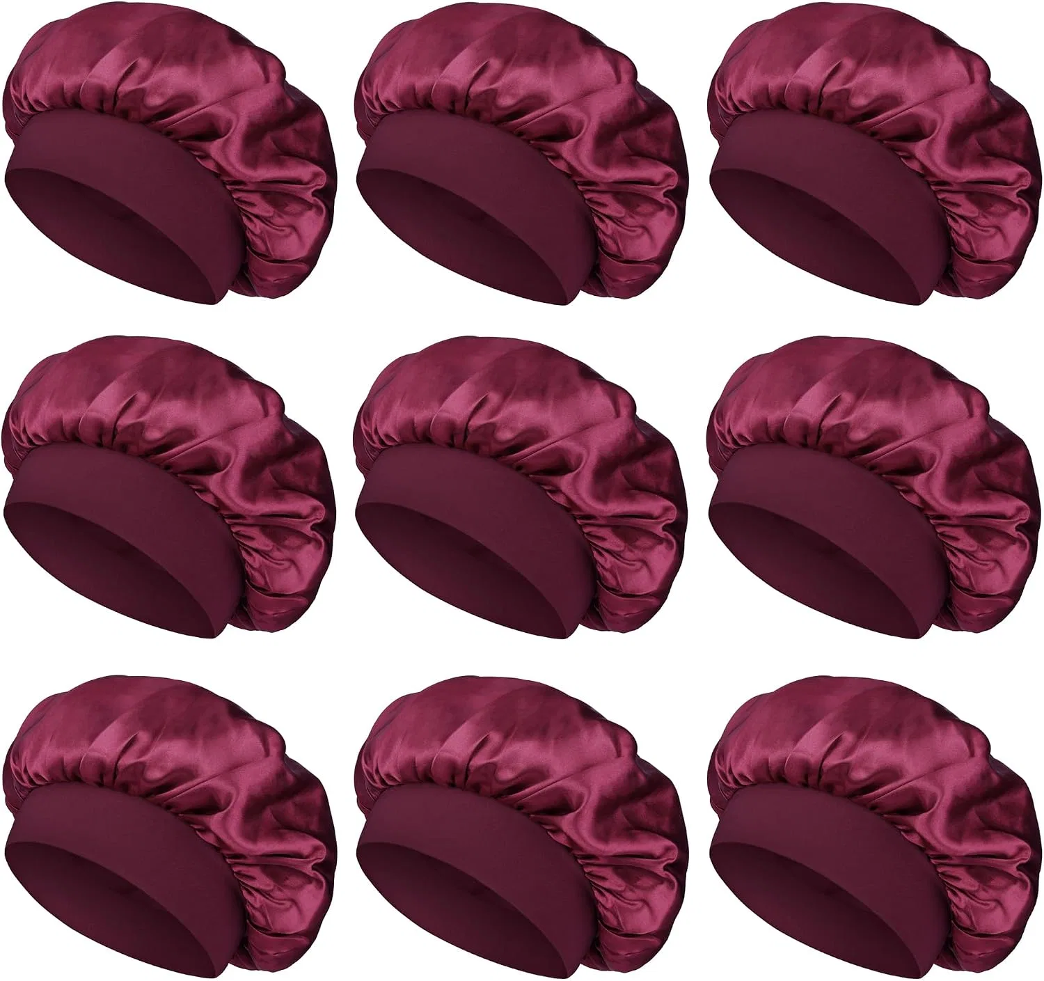 Шапочка для душа Satin Bonnet, Aiphamy, burgundy