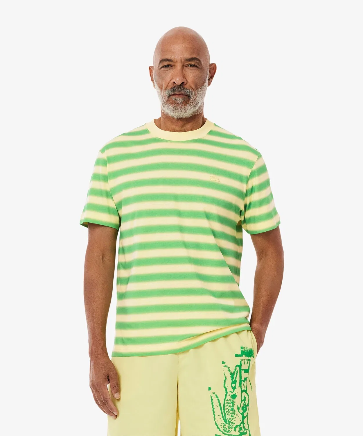 Мужская футболка с градиентным принтом LACOSTE, Green