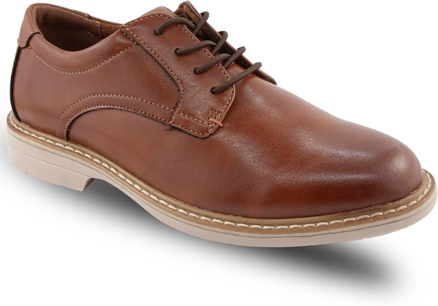 Детские туфли оксфорды Belmont Jr Deer Stags, Cognac