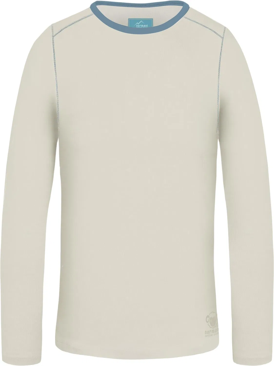 Комплект термобелья детский из мериносовой шерсти, белый Normani Outdoor Sports — фото 3